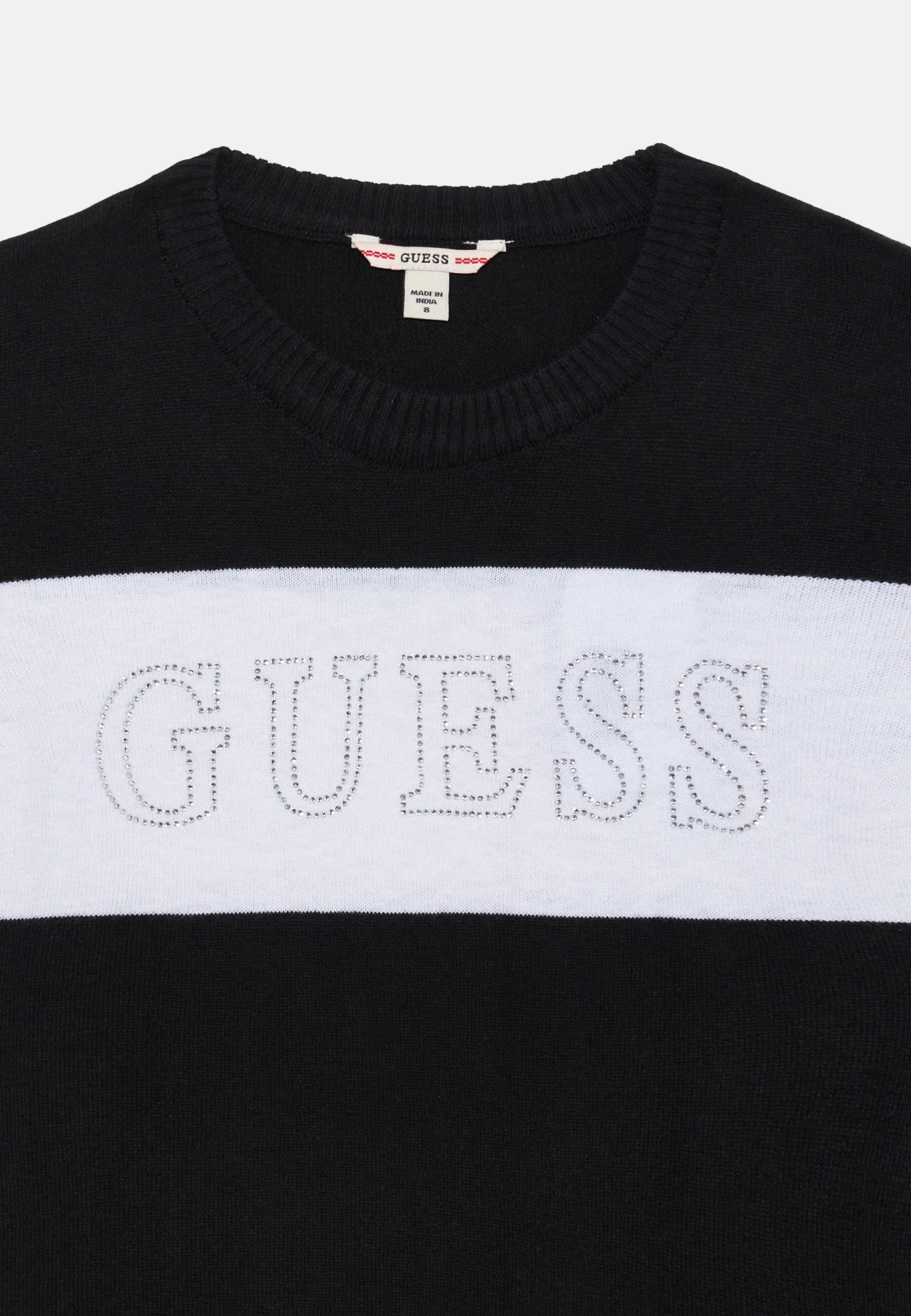 Guess Strickkleid in Schwarz mit Logo Guess Strickkleid in Schwarz mit Logo
