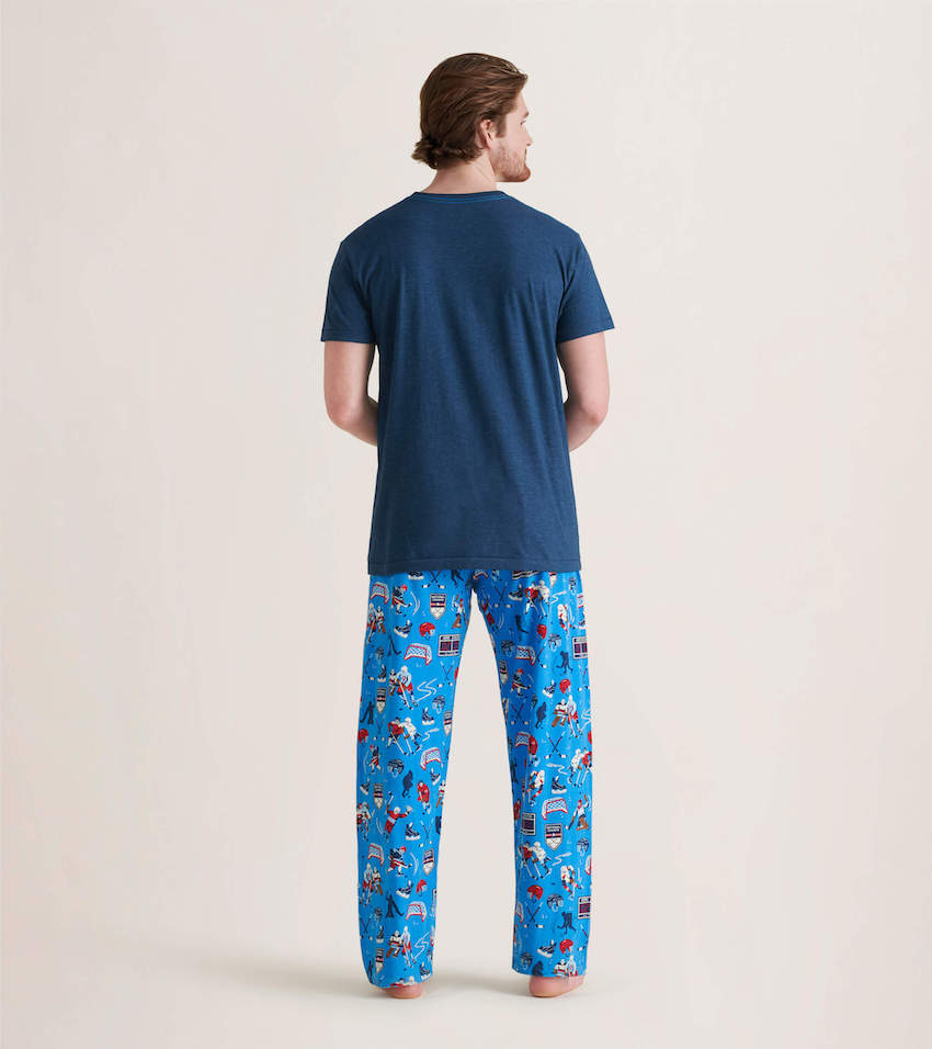 TS9HKEY006_B Little Blue House Kurzarm T-Shirt - Hockey League