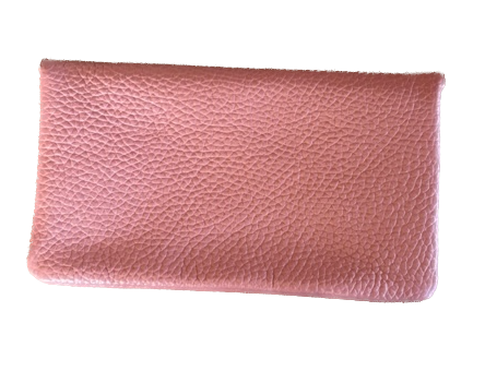BFF Soft Leder Geldbeutel - Altrosa - Large