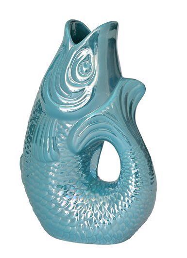 1087403093_1920x1920 The Gift Company Carafon Monsieur - Fisch Vase Small - Rainbow Ocean Blau - 1,2L