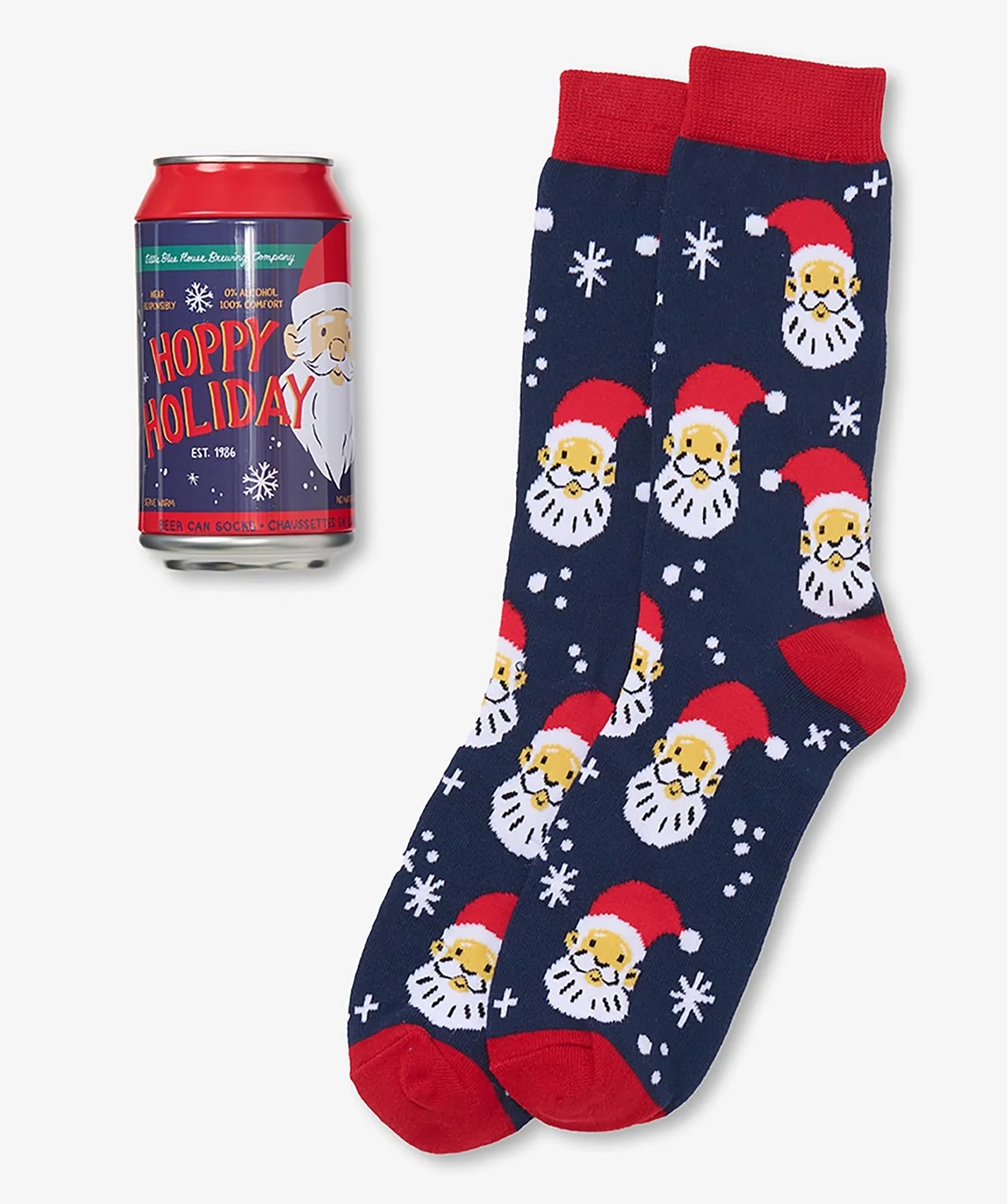 Little Blue House Herrensocken Hoppy Holidays – Weihnachtssocken mit Santa in Bierdose Little Blue House Herrensocken Hoppy Holidays – Weihnachtssocken mit Santa in Bierdose