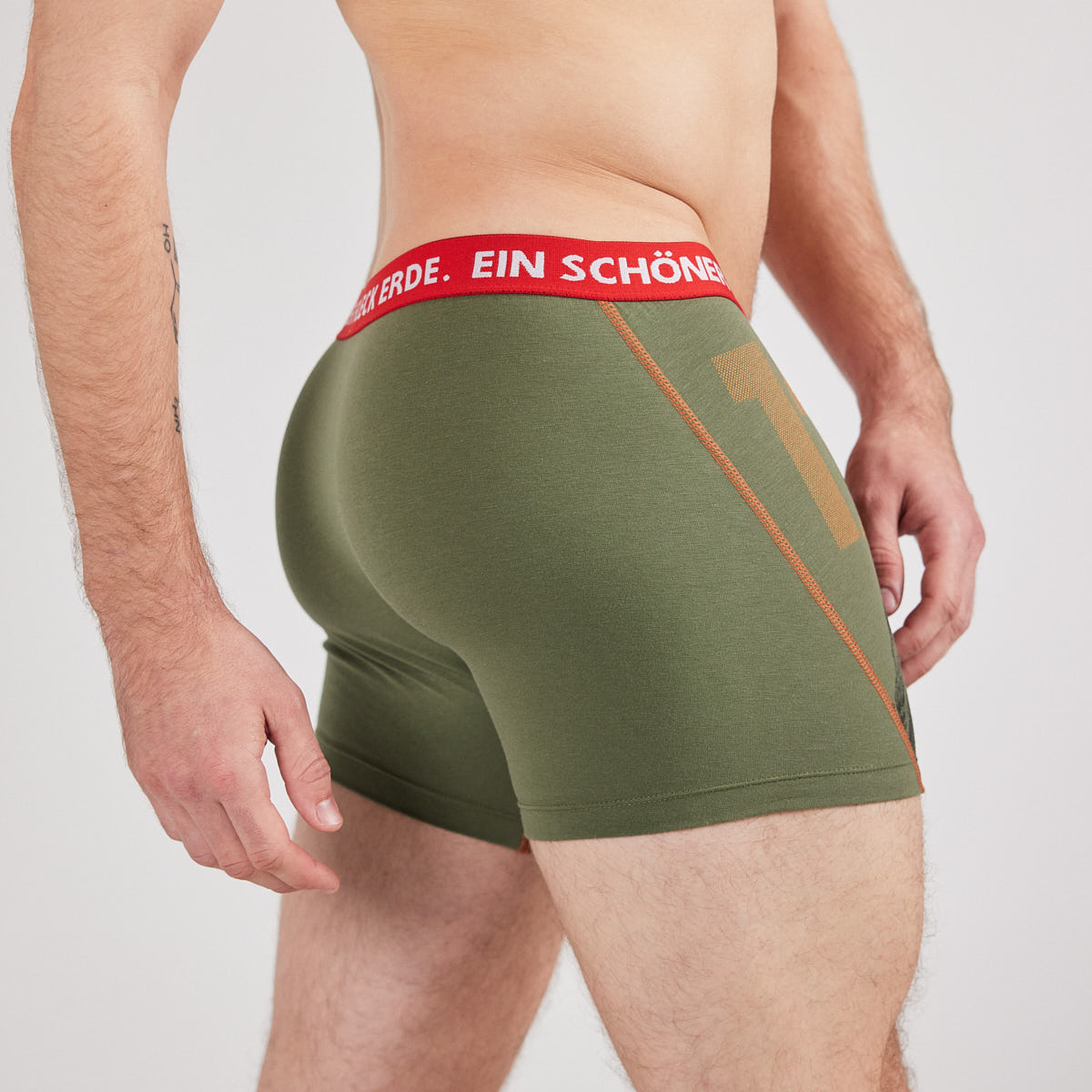 ESFE Alpine Bio-Wäsche Herren Boxer in Khaki - 12er Weide