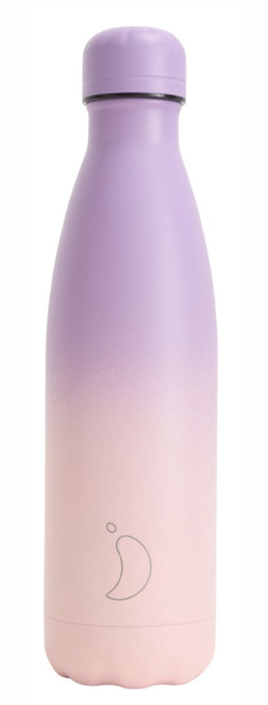 Chillys Originals Edelstahl Thermos Trinkflasche - Chilly's Bottle 500ml Gradient Peach Purple Chillys Originals Edelstahl Thermos Trinkflasche - Chilly's Bottle 500ml Gradient Peach Purple