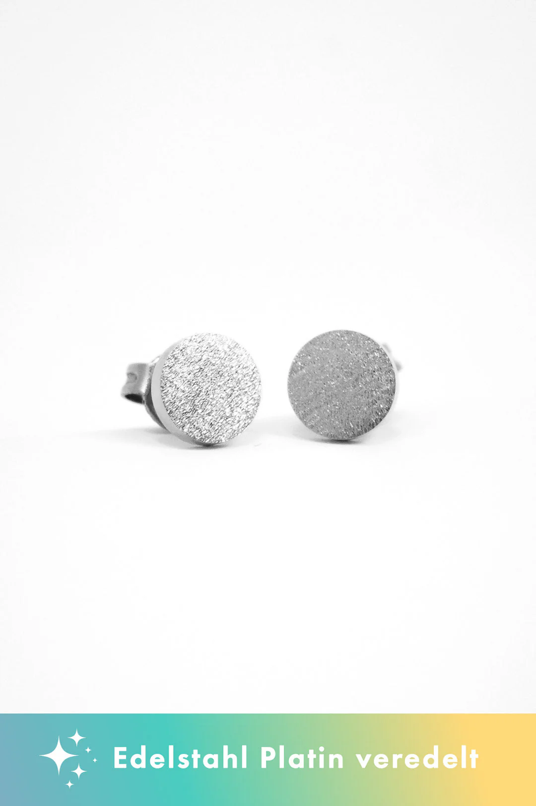AIMI Ohrstecker Skifahren Powder in Silber 