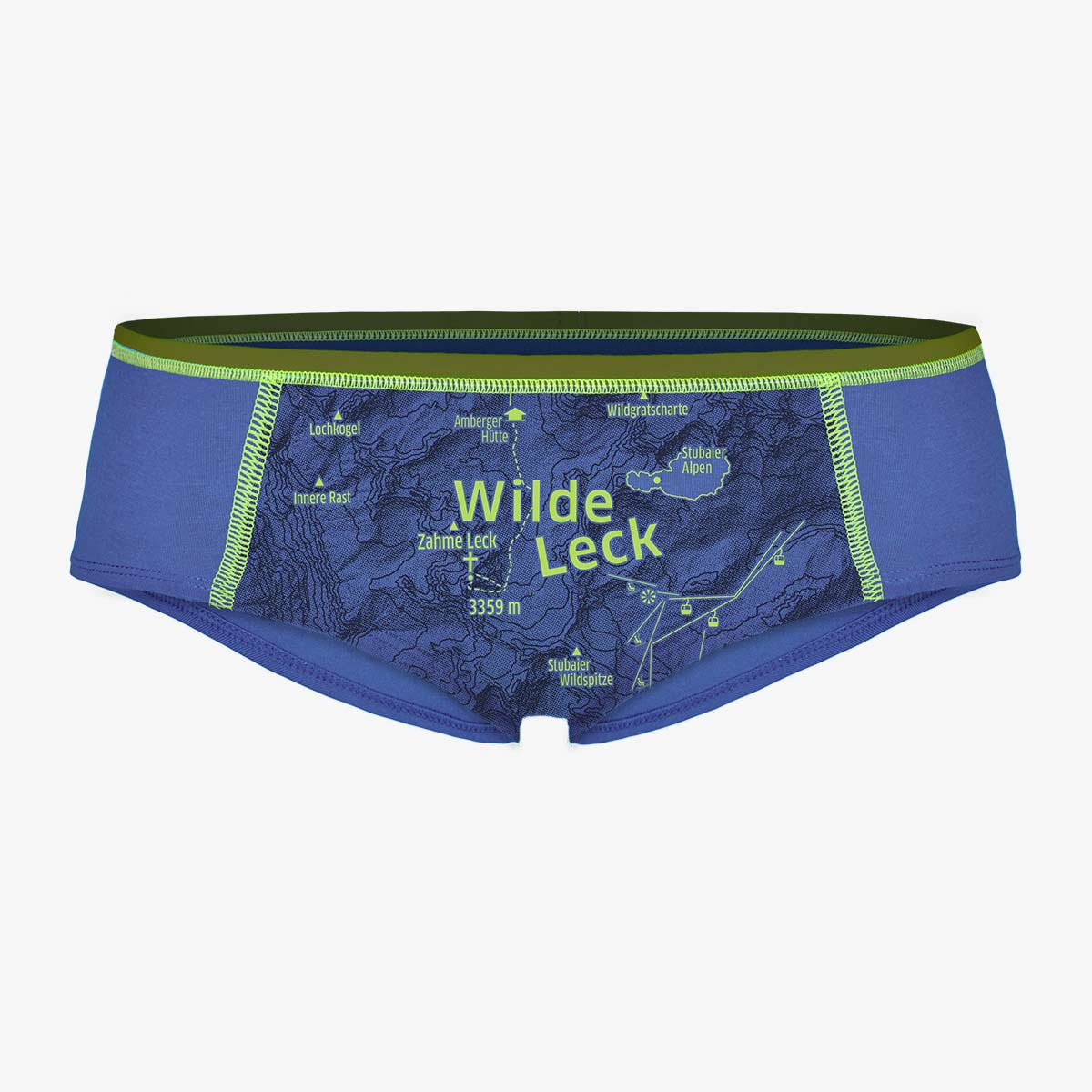 ESFE Alpine Bio-Wäsche Damen Hipster in Lila - Wildes Leck