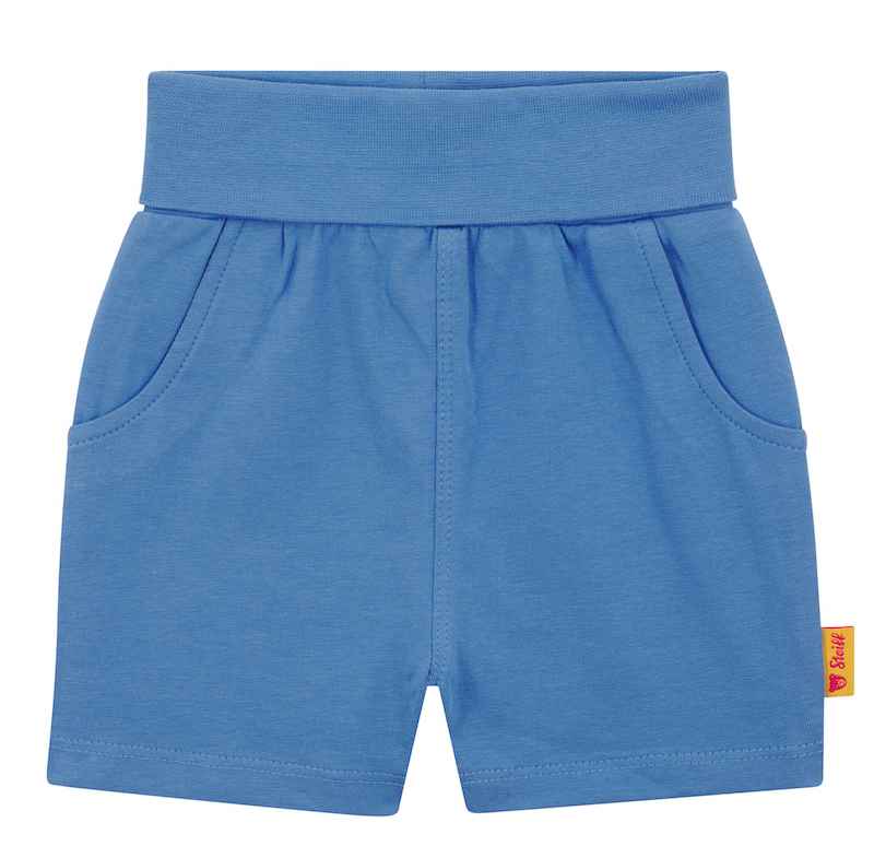 Steiff T-Shirt & Shorts Set - Blau & Blau Gestreift Steiff T-Shirt & Shorts Set - Blau & Blau Gestreift