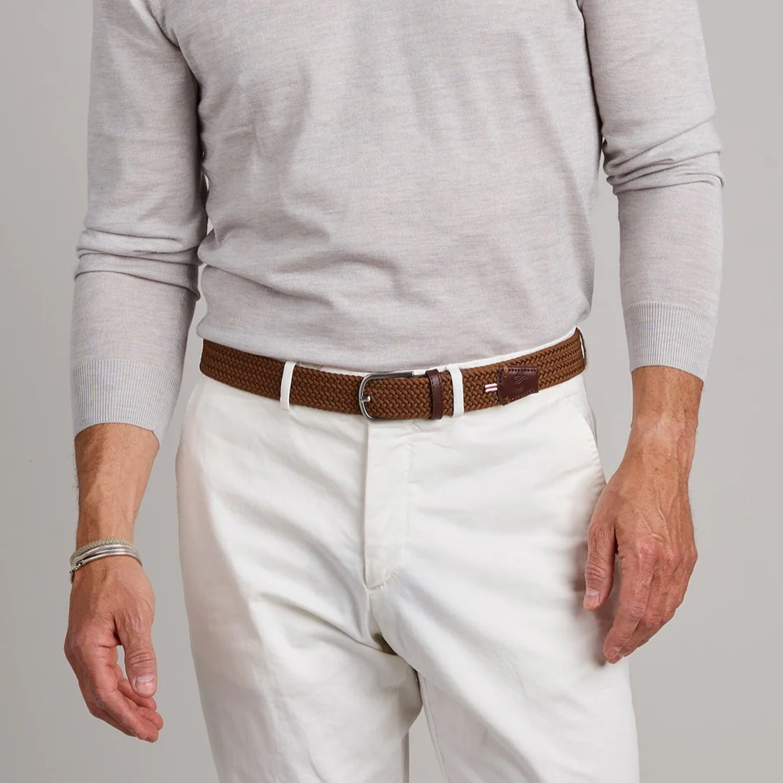 La Boucle Méribel MONO Brown - Stretch Gürtel Braun La Boucle Méribel MONO Brown - Stretch Gürtel Braun
