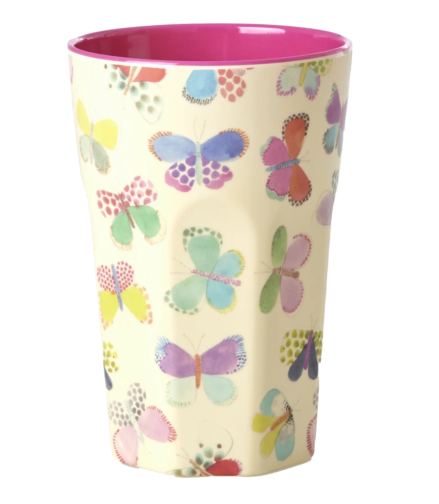 RICE Melamin Tall Becher Jumbo - Schmetterlinge