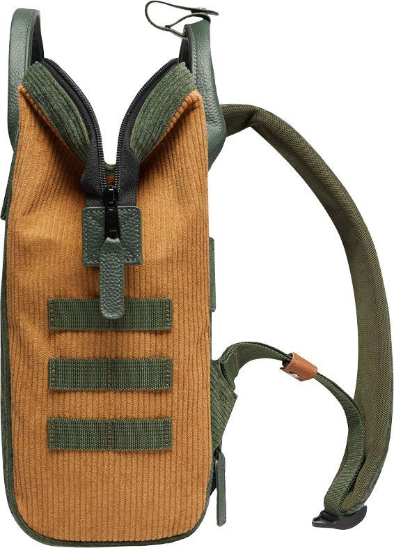 Cabaia Rucksack DOHA Small mit Laptop-Fach - Oliv Grün Cord