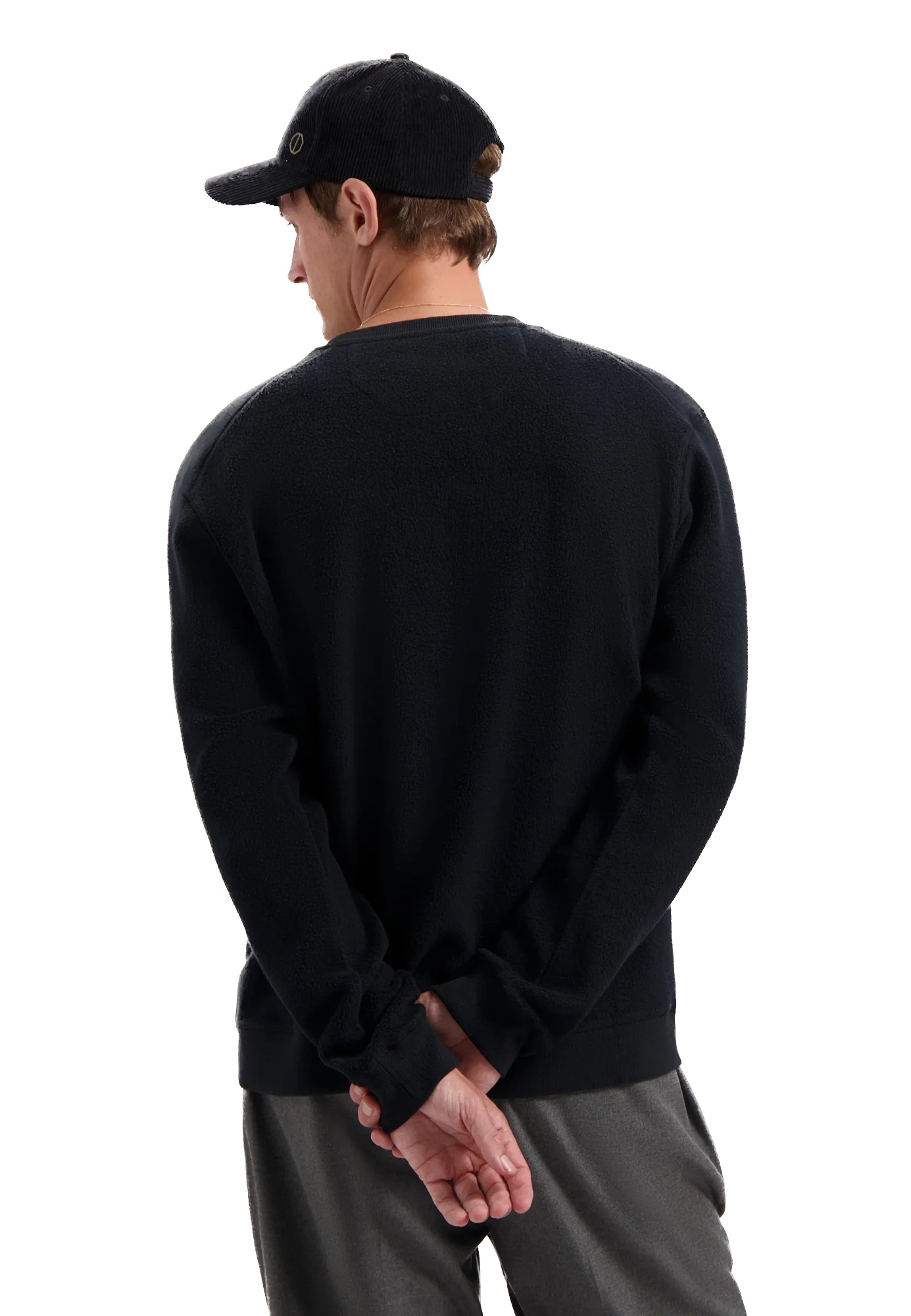 DSTREZZED Fleece Pullover Landon - Dunkelblau - SALE