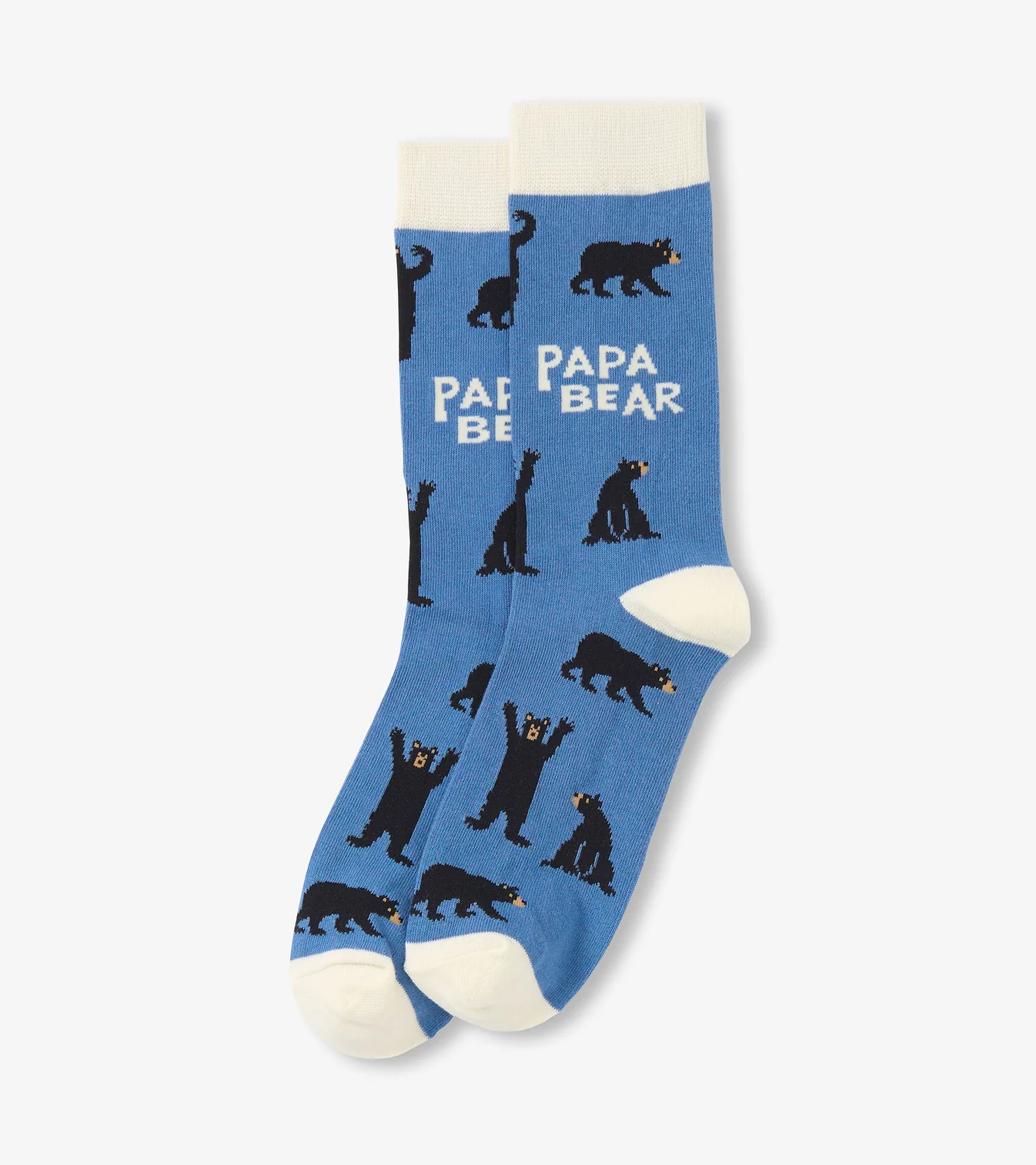 Little Blue House Herrensocken in Blau - Papa Bear Socks Little Blue House Herrensocken in Blau - Papa Bear Socks