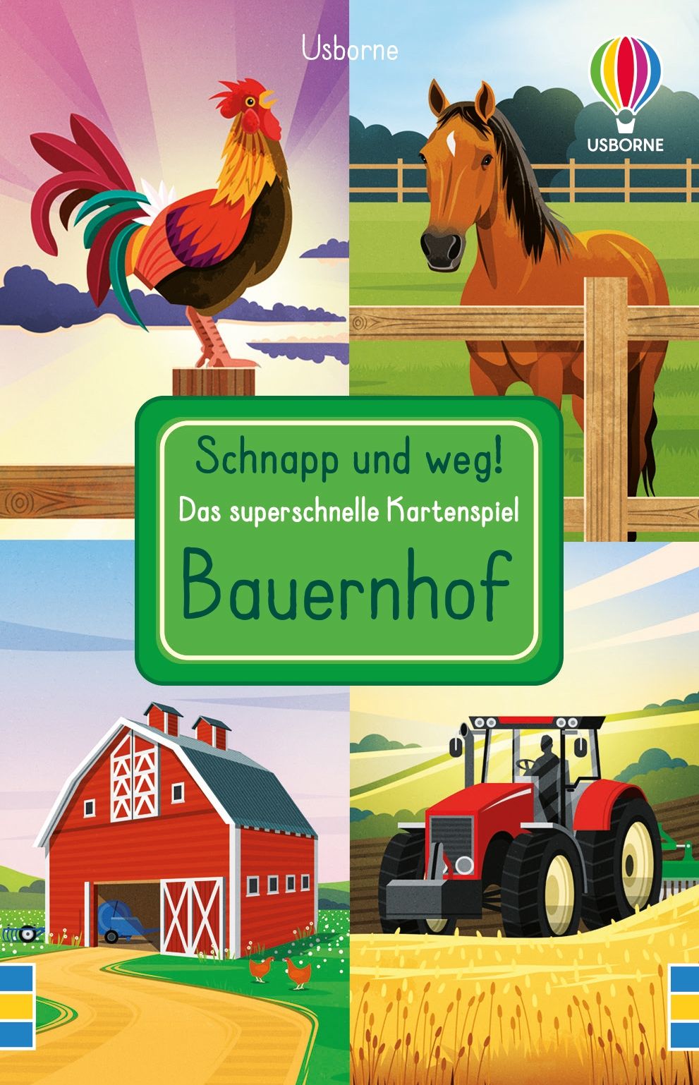 Usborne Schnapp und weg! Das superschnelle Kartenspiel: Bauernhof