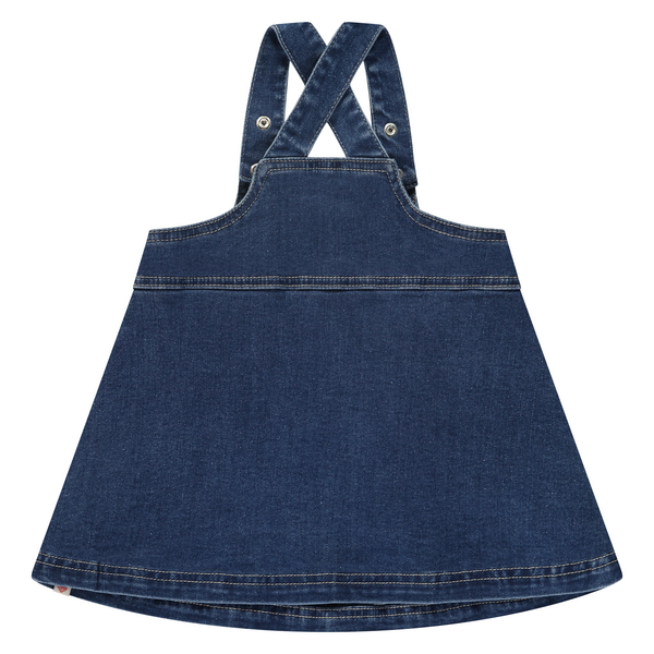 Babyface Baby Denim Jeans Overal Kleid in Blau