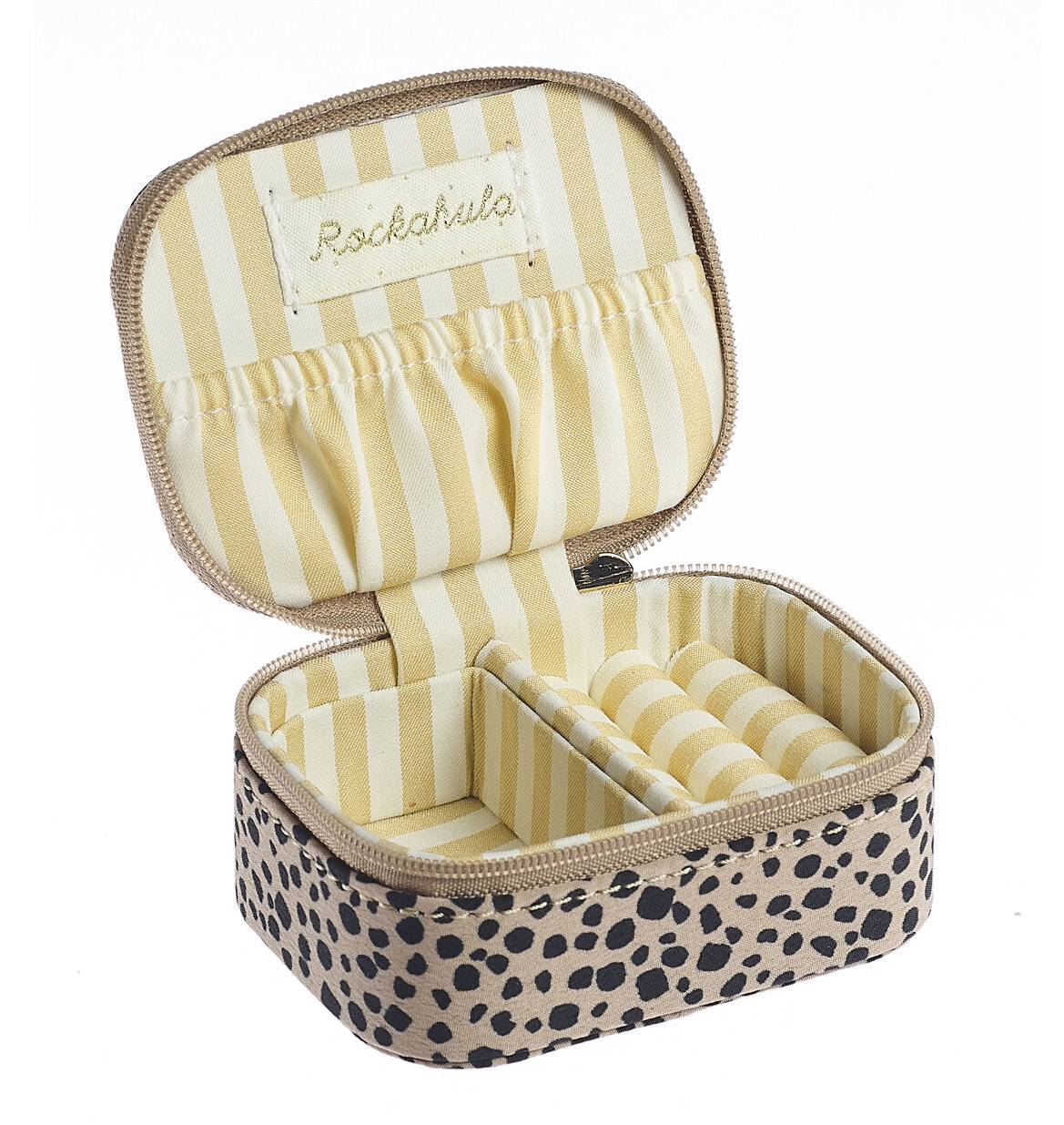 Rockahula Mini Leopard Schmuckschatulle Reise Schmuckkasten Leo Muster Rockahula Mini Leopard Schmuckschatulle Reise Schmuckkasten Leo Muster