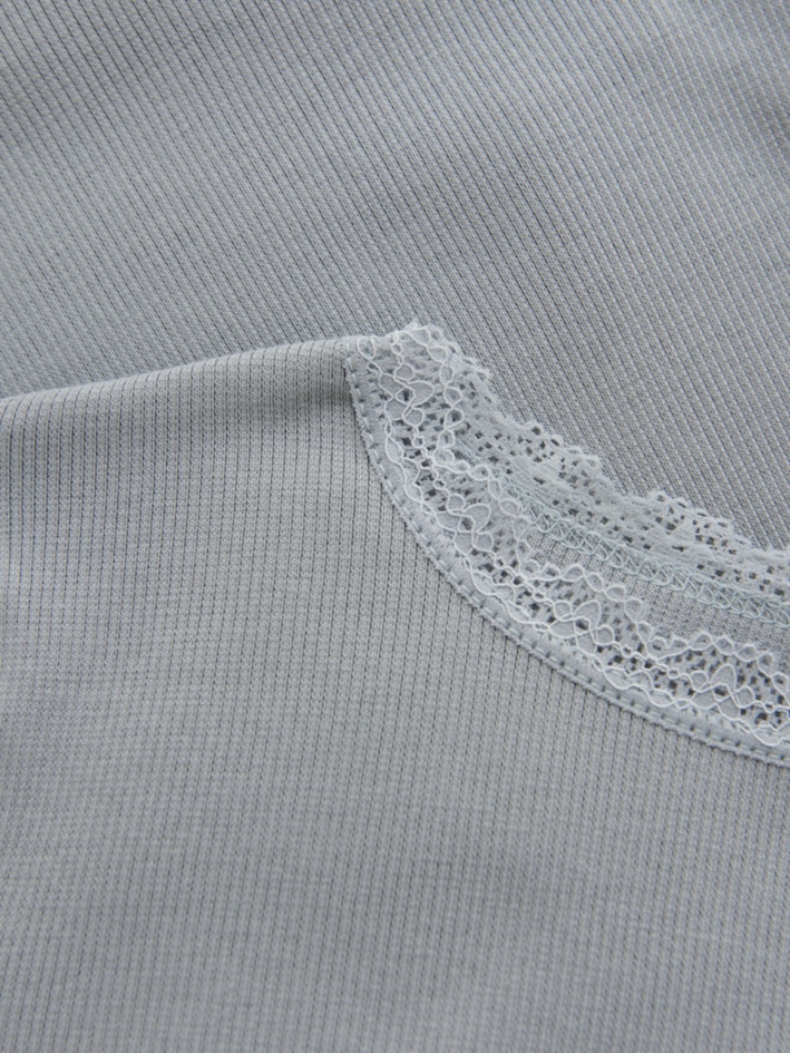HUTTELiHUT Langarmshirt in Ribqualität in Mint (Quarry)