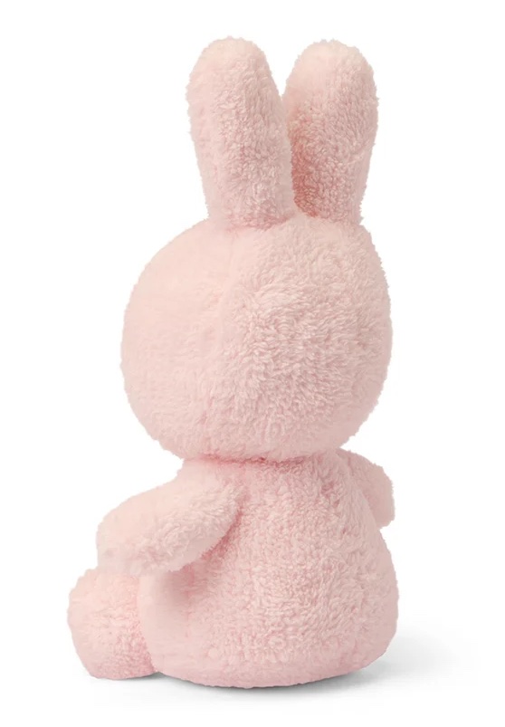 Bon Bon Toys Miffy Sitting Terry Light Pink - Frottee Pastellrosa - 23 cm Bon Bon Toys Miffy Sitting Terry Light Pink - Frottee Pastellrosa - 23 cm