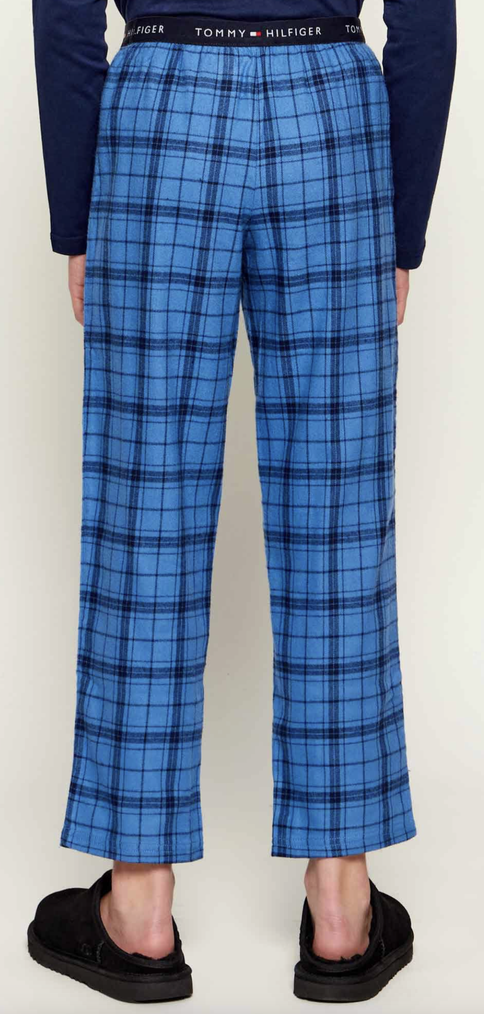 Tommy Hilfiger Jungs Pyjama set in Blau kariert Tommy Hilfiger Jungs Pyjama set in Blau kariert