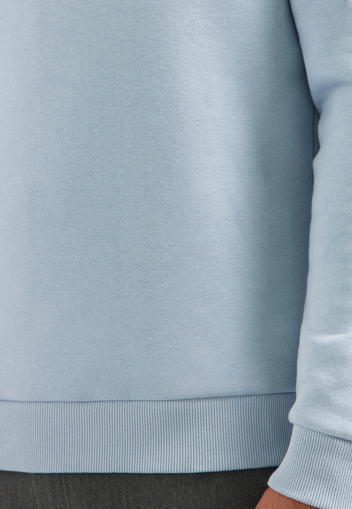 NO EXCESS Hoody in Dusty Blue/GrauBlau