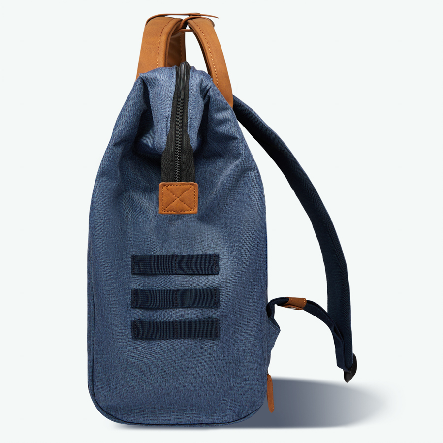 Cabaia Rucksack PARIS Large mit Laptop-Fach - Marineblau Meliert