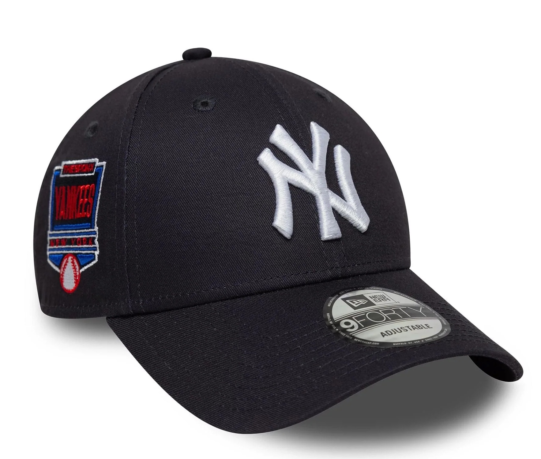 New Era Trucker Cap mit Seiten Patch in Schwarz - New York Yankees
