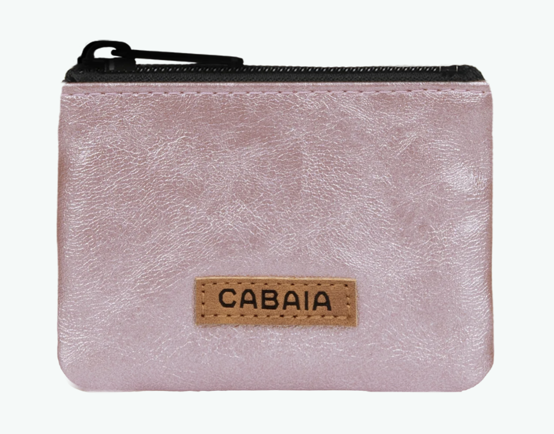 Cabaia Nano Vordertasche Mini Geldbörse/Gürteltasche CAPRI - Lila iridescent