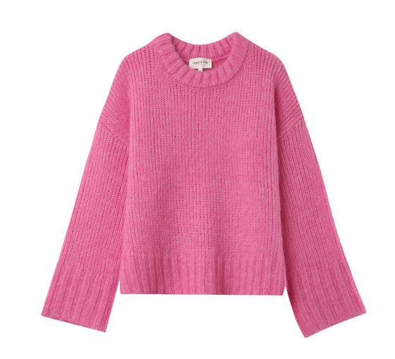 Grace & Mila NATALINO Strickpullover in Bubblegum Pink - SALE