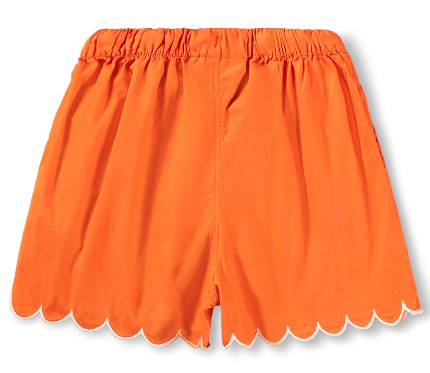 Molo Addie Kurze Hose Orange mit Stickerei Love Molo Addie Kurze Hose Orange mit Stickerei Love
