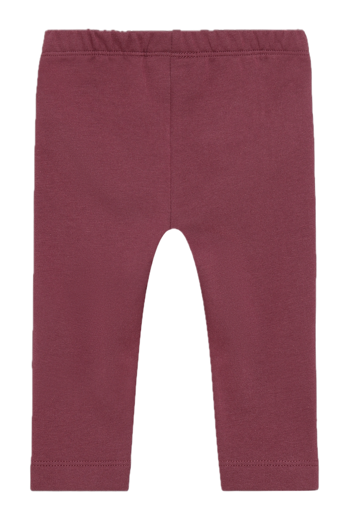 Minymo Baby Sweat Thermo Legging in Crushed Berry Pink