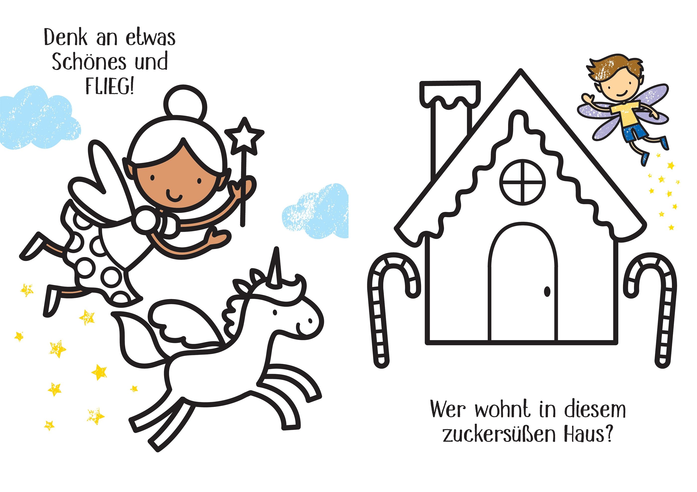 Usborne Kleine Kreativ-Werkstatt - Ganz einfach ausmalen: Feen Usborne Kleine Kreativ-Werkstatt - Ganz einfach ausmalen: Feen