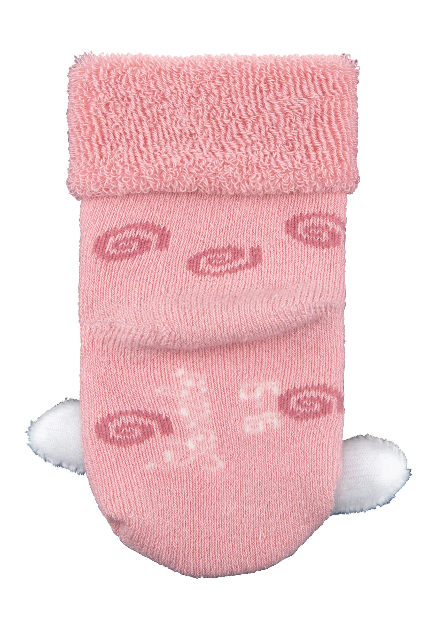 Sterntaler Baby Rasselsöckchen in Rosa - Schaf Sterntaler Baby Rasselsöckchen in Rosa - Schaf