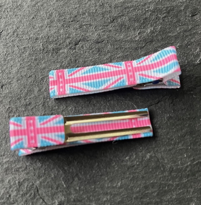 Wowzers Designer Clips - Britain - 1 Paar