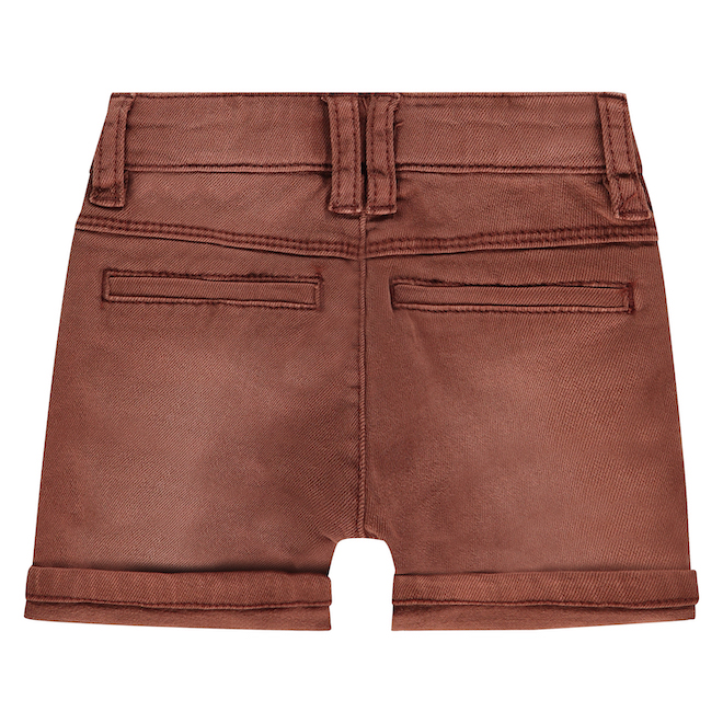 Babyface Jog Jeans Short in Caramel Braun