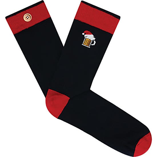 cabaia-m-ophelie-et-aurelie-23a-caa-sockf23-5-black-1 Cabaia Herren Socken OPHELIE & AURELIE in schwarz - Weihnachtsbier