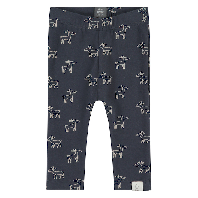 NWB22629252_1 Babyface Baby Jersey Hose in Navy Blau - Bambis Allover - SALE