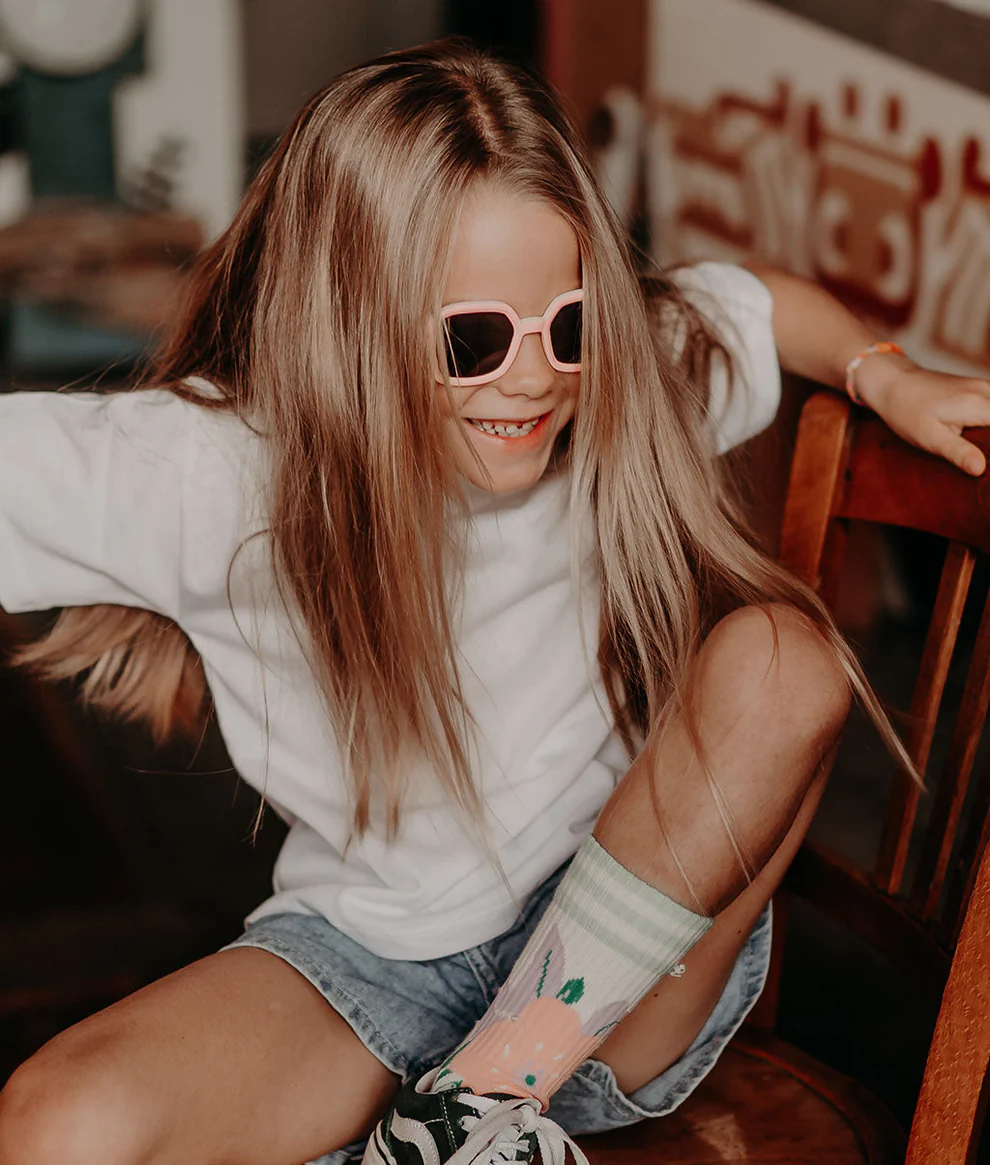 Hello Hossy Kinder Sonnenbrille - Lunettes Hossy Jane Rosa