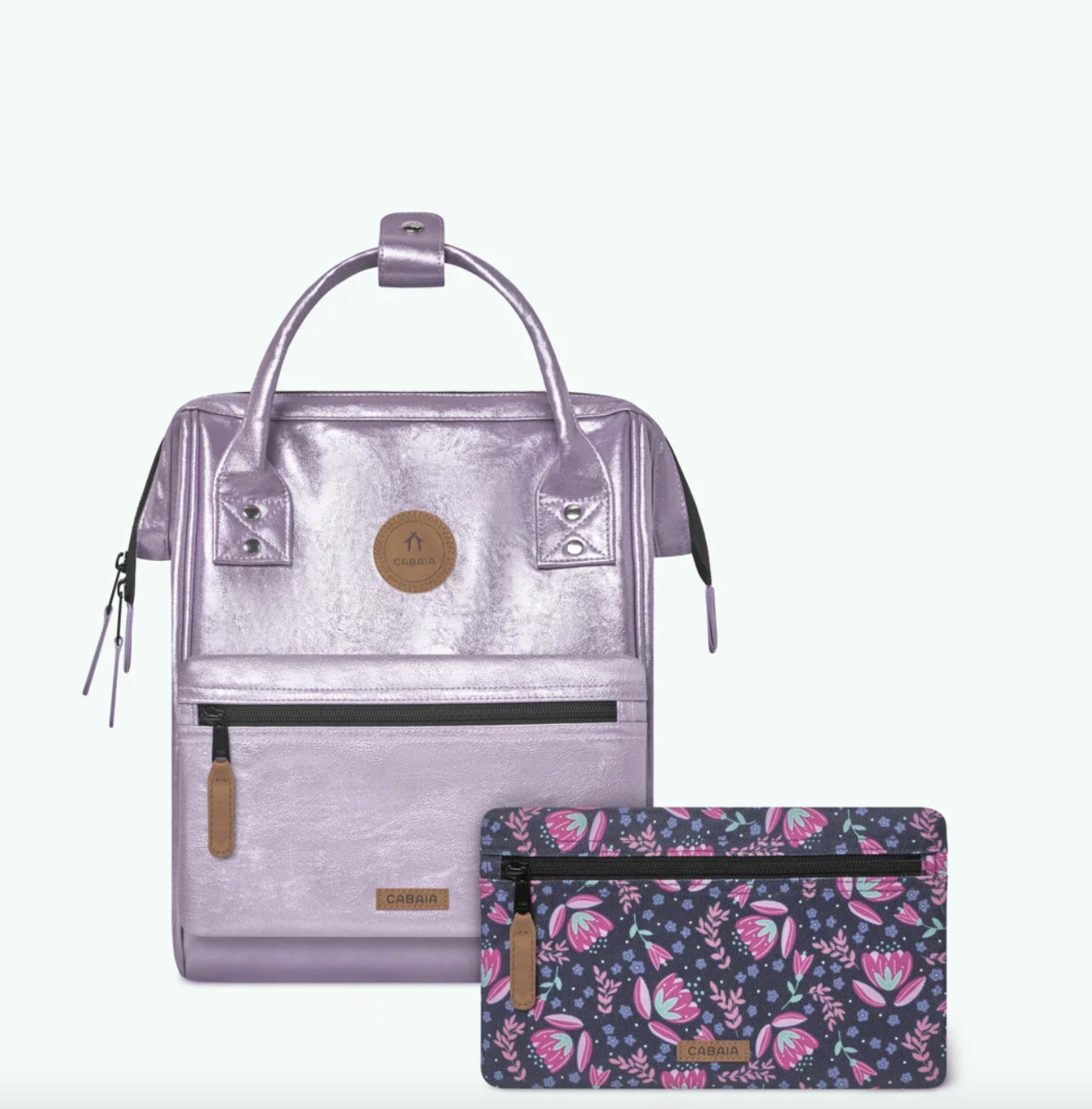 Cabaia Rucksack CAPRI Small mit Laptop-Fach - Lila iridescent