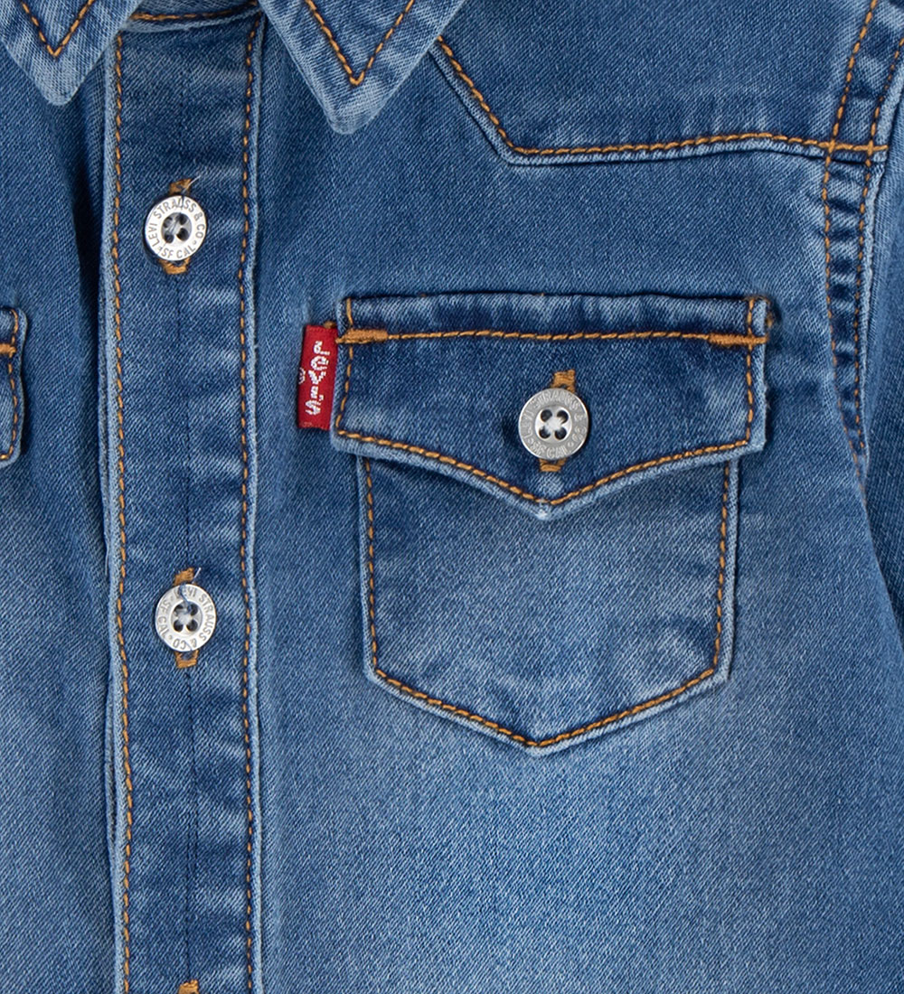 Levis Baby Jeans Hemd - The Big Cheese No Destruction Levis Baby Jeans Hemd - The Big Cheese No Destruction