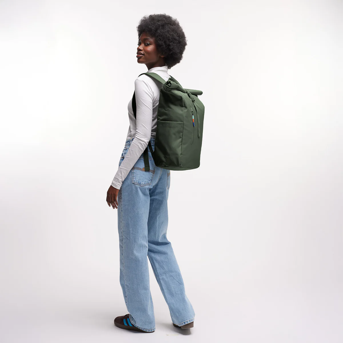 Got Bag Rucksack Rolltop Easy - Algae Olivgrün