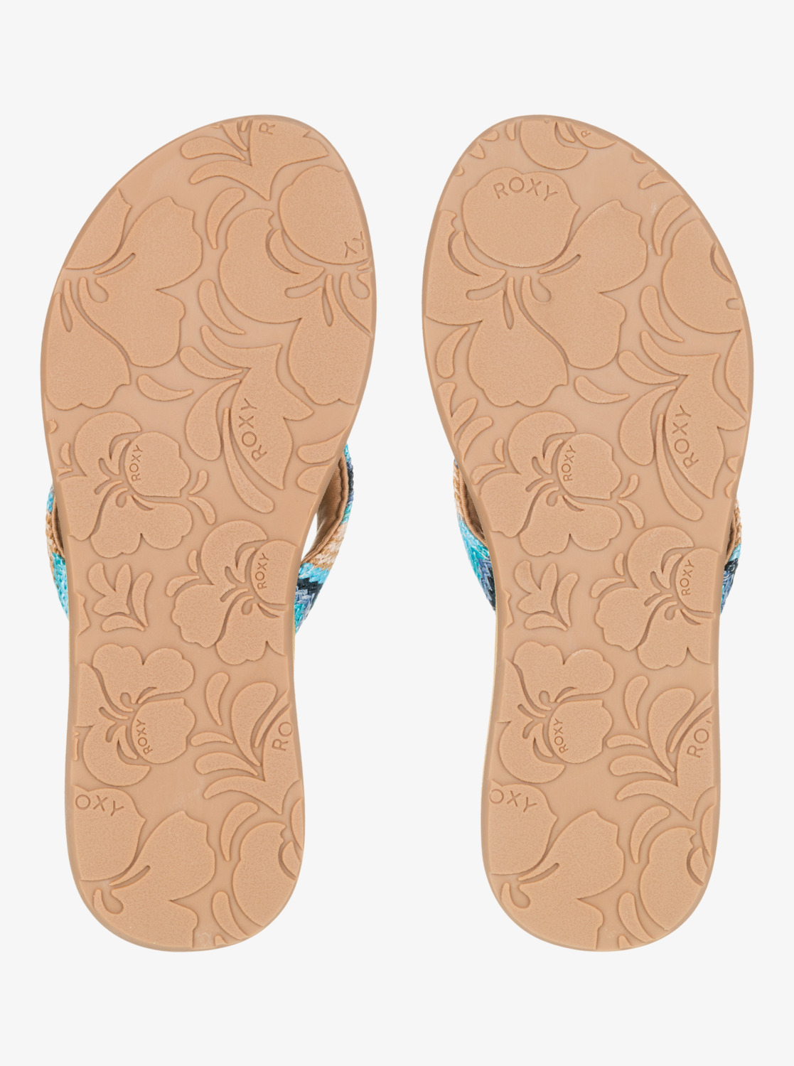Roxy Porto Flip Flop Sandalen für Frauen - Blue Depths Roxy Porto Flip Flop Sandalen für Frauen - Blue Depths