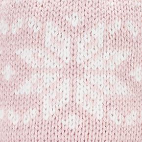 Cabaia Mütze Apple Pekin mit 3 austauschbaren Pompons - Light Pink