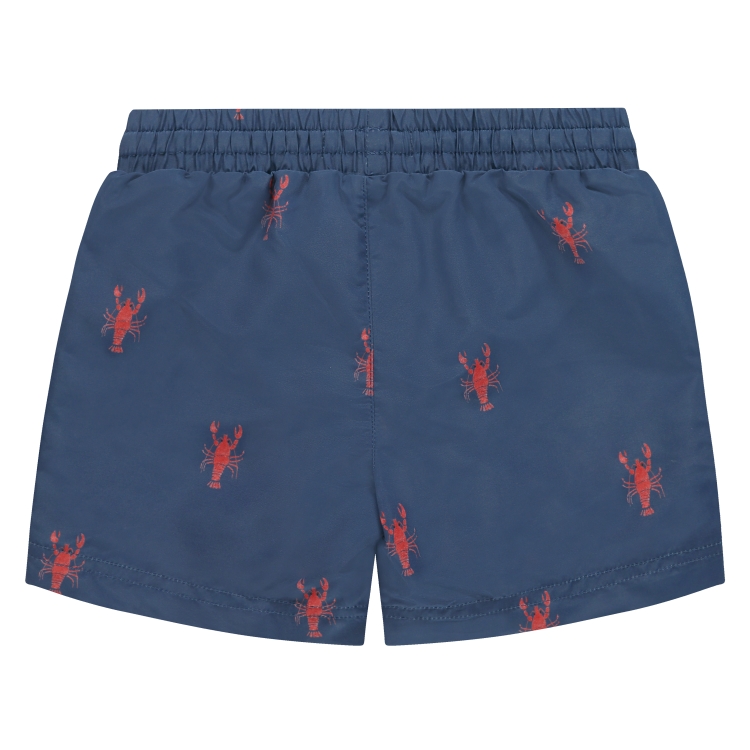 Babyface Stains & Stories Badehose Schwimmshort in Navy & Rot mit Hummer Allover Babyface Stains & Stories Badehose Schwimmshort in Navy & Rot mit Hummer Allover