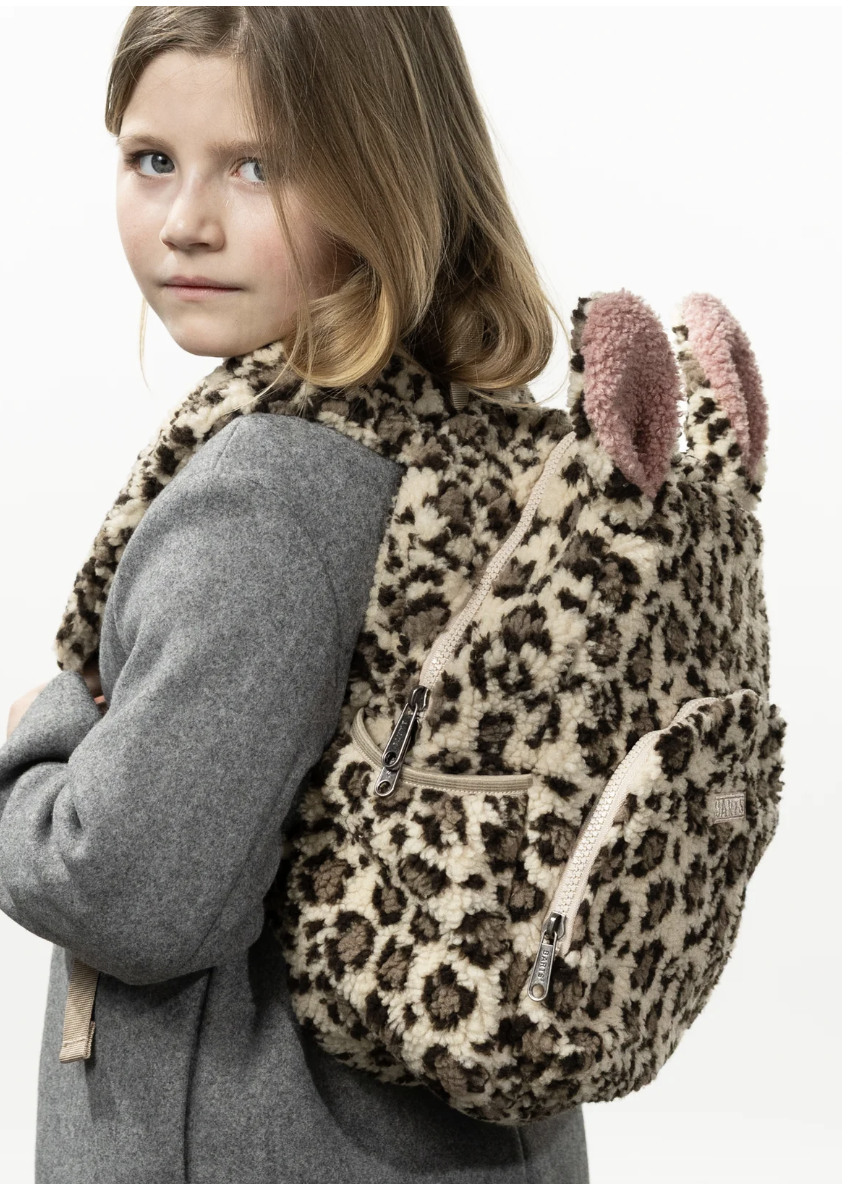Barts Cuddley Backpack Teddy Rucksack Small - Printed Beige/Leo - One Size Barts Cuddley Backpack Teddy Rucksack Small - Printed Beige/Leo - One Size