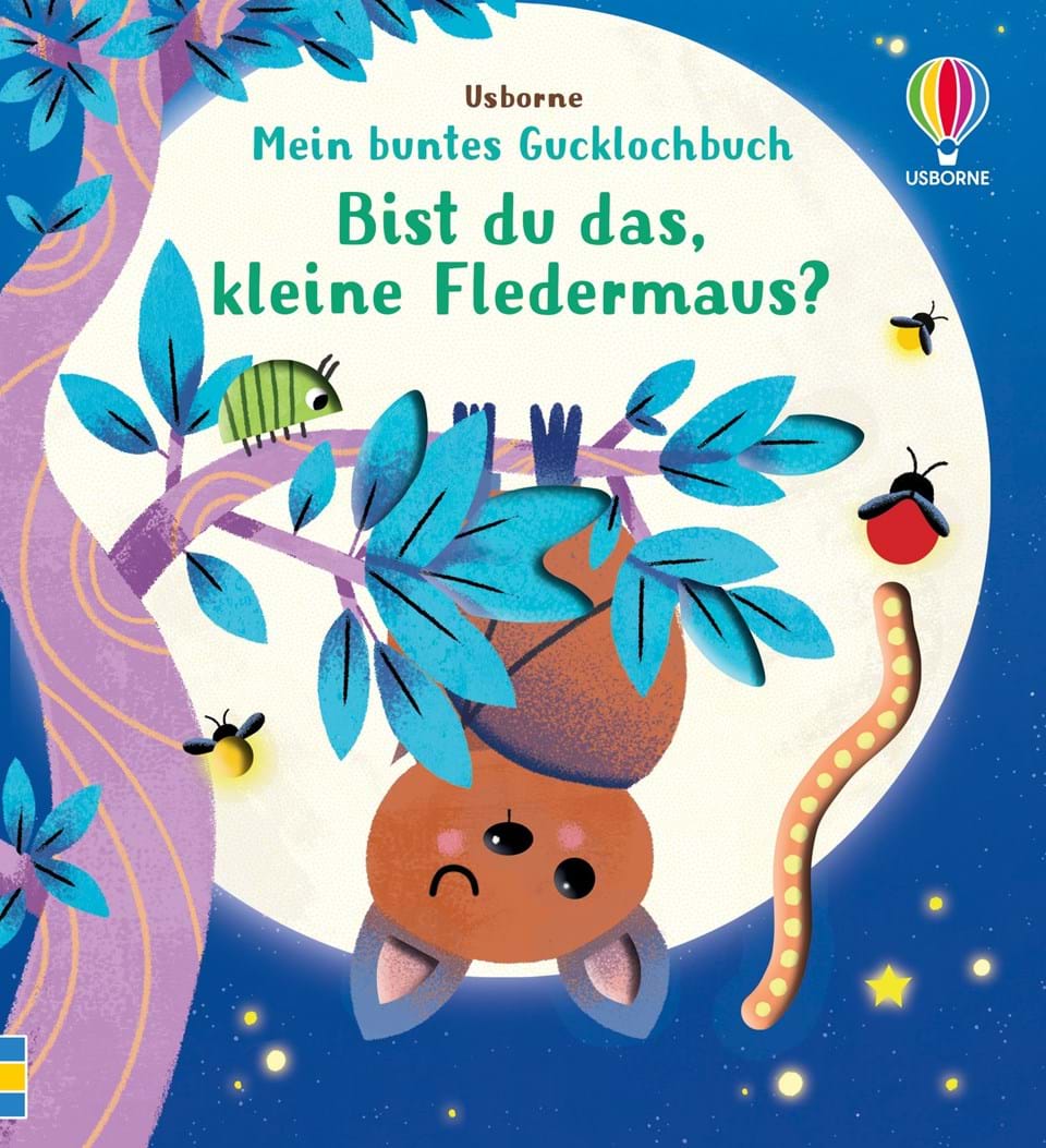 Usborne Mein buntes Kucklochbuch - Bist du das kleine Fledermaus