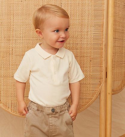 Petit by Sofie Schnoor Body mit Kragen - Creme