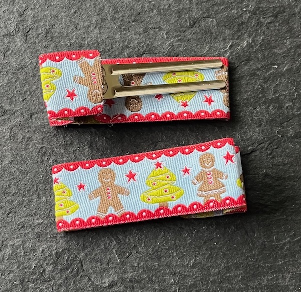Wowzers Designer Clips - Gingerbread Man - 1 Paar Wowzers Designer Clips - Gingerbread Man - 1 Paar
