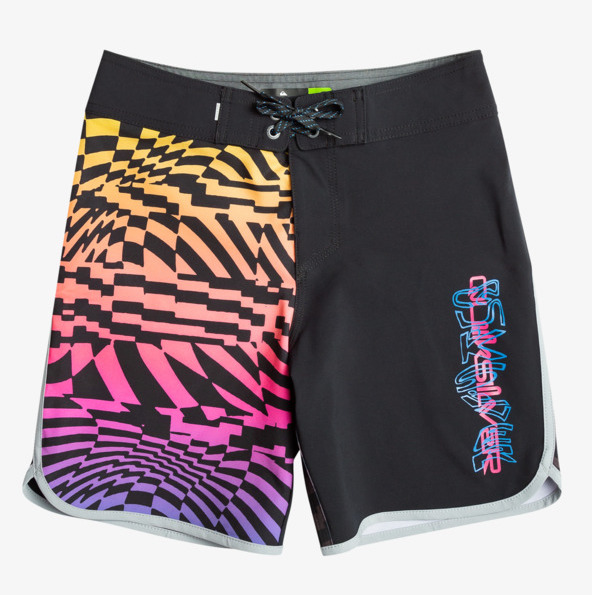Quiksilver Boys Badehose Surfsilk Radical Scallop 16" - Boardshorts für Jungen - SALE