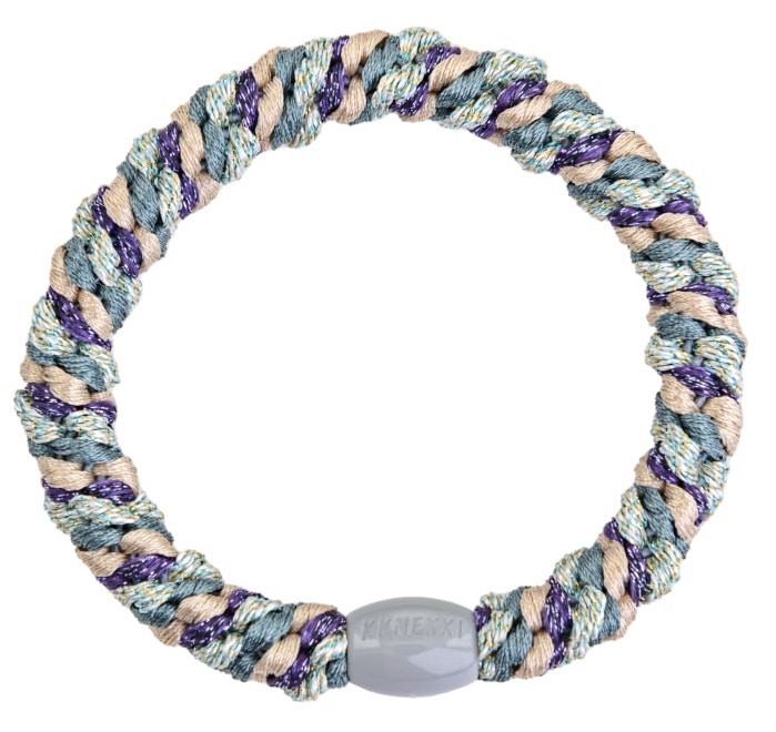 Kknekki Haargummi/Armband - Mix Teal-Purple 