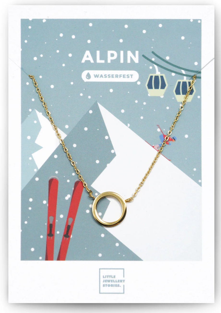 AIMI Halskette Alpin in Gold