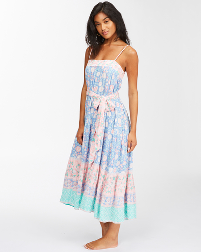 c3dr43bip2_billabong-w_1220_sd1 Billabong Wish For You - Kleid mit Spaghettiträger & Boho Blumen - SALE