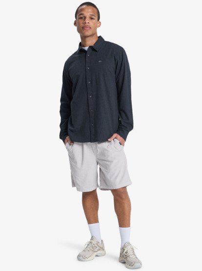 Quiksilver Taxer Cord - Kordshorts für Männer in Micro Chip